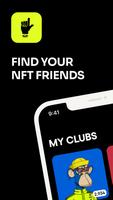 UPCLUB - Find your nft friends Affiche
