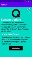 Q تحديث 10.0 - بيتا تصوير الشاشة 1