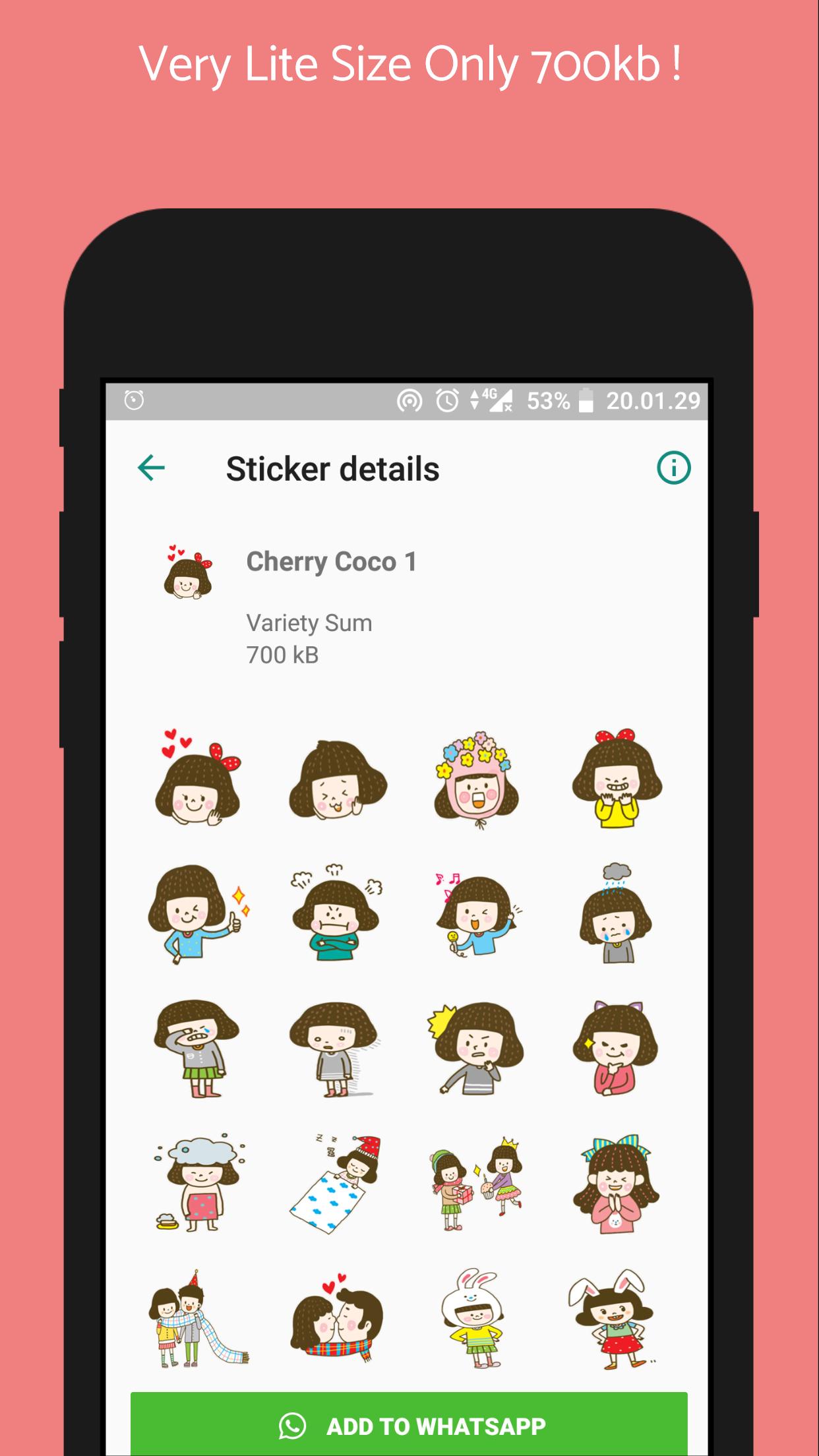 Cherry Coco Sticker Untuk Whatsapp For Android Apk Download