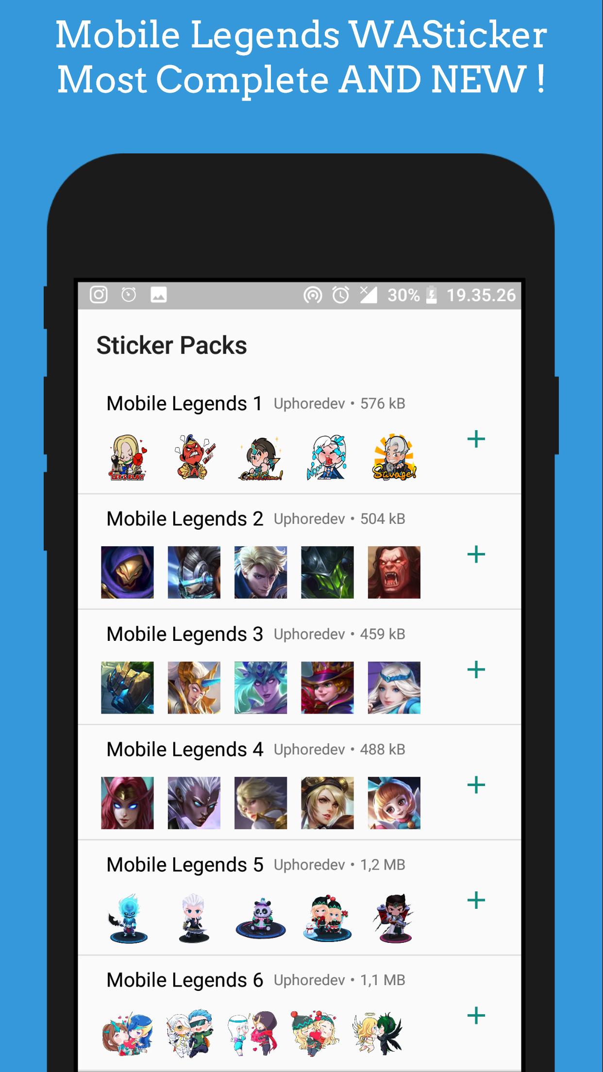 Mobile Legendss Wastickerapps Stiker Whatsapp For Android Apk
