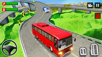 Uphill Coach Bus Simulator Cartaz