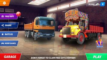 Heavy Truck Driving Simulator Poster
