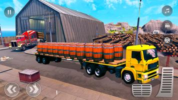 Heavy Truck Driving Simulator Ekran Görüntüsü 1