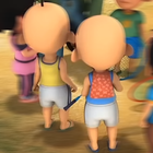 Upin Ipin Game Action Family icon