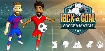 Kick & Goal: Soccer Match