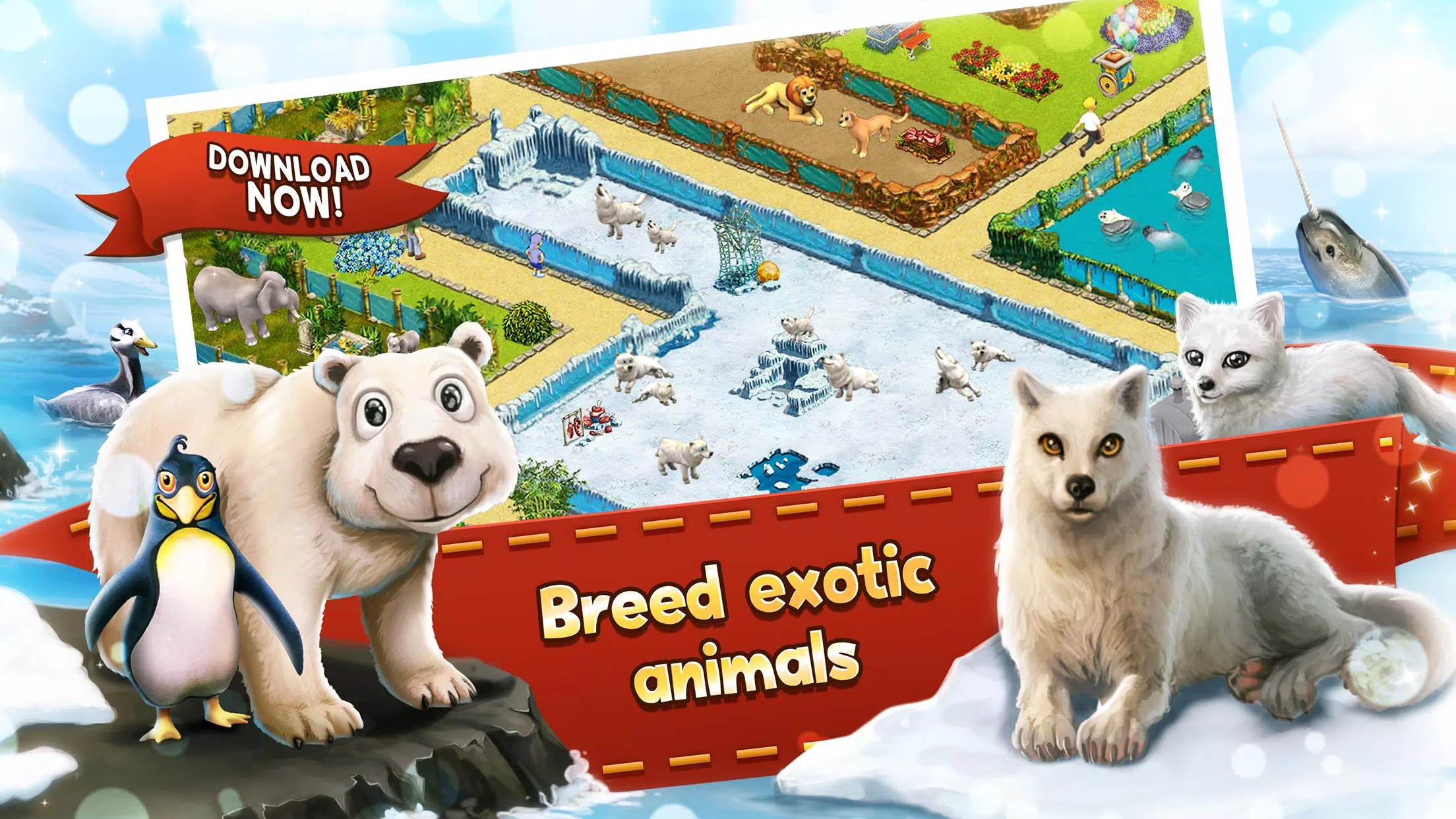 Wild Zoo Animals Quiz Fun App - Baixar APK para Android