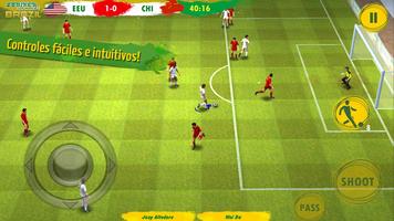 Striker Soccer Brasil captura de pantalla 1
