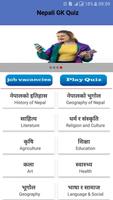 Nepali GK Quiz Affiche