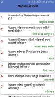 Nepali GK Quiz Ekran Görüntüsü 2