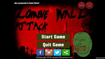Zombie Wall Attack-poster