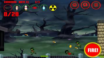 Zombie Wall Attack 스크린샷 2