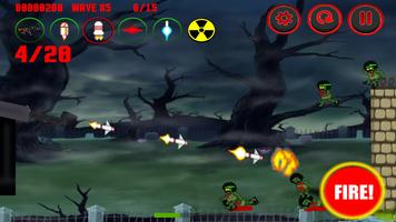 Zombie Wall Attack ภาพหน้าจอ 3