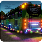 jogos offroad de ônibus 3d. ícone