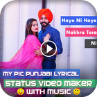 My Pic Punjabi Lyrical Status Maker with Music ícone