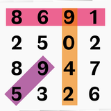 Number Search Puzzles ikona