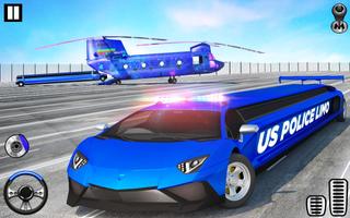 US Police Transport Car Games скриншот 1