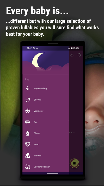 BabySleep: Whitenoise lullaby screenshot 6