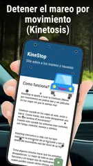 Descargar APK de KineStop: Ayuda con el mareo