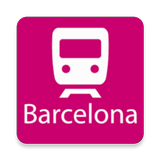 Barcelona Rail Map icône