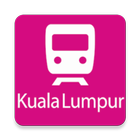Kuala Lumpur Rail Map Zeichen