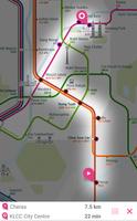 Kuala Lumpur Rail Map capture d'écran 2