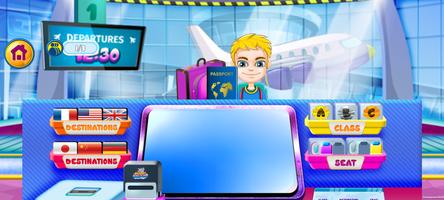 Airport Flights Simulation imagem de tela 1