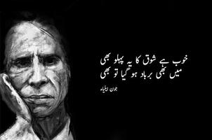 پوستر Jaun Elia Poetry