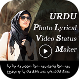 Urdu Photo lyrical video maker icône