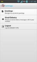 Nteract Visual Voicemail syot layar 3