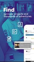 URIJI – Post, connect, earn الملصق