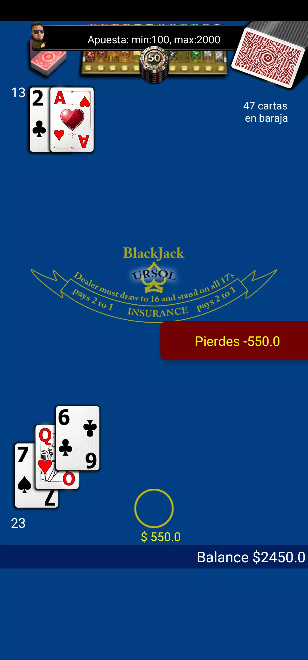 Black jack Argentina