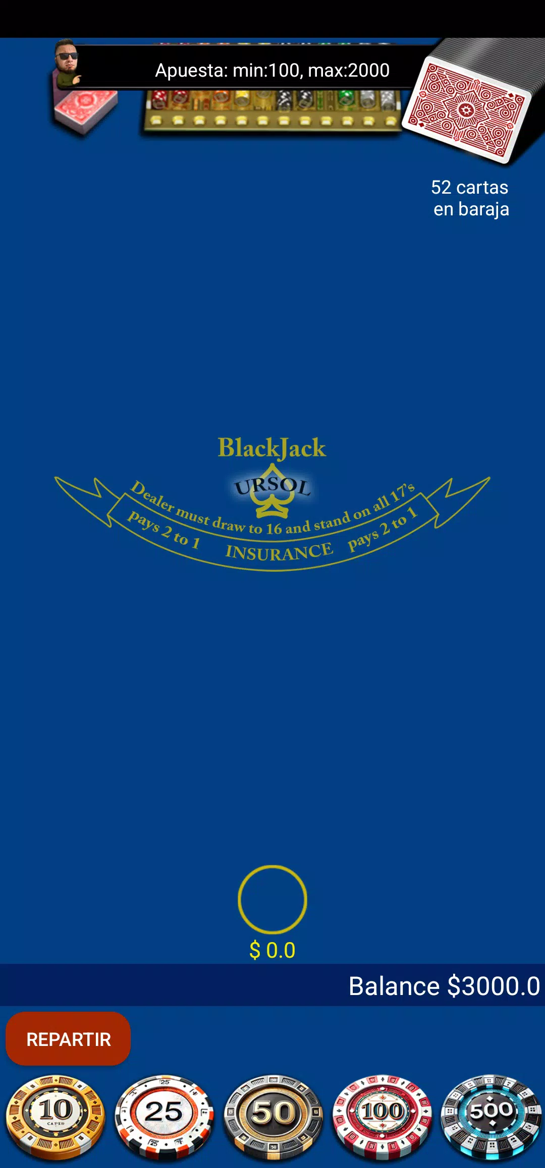 Black jack Argentina