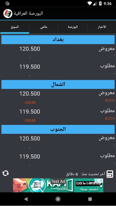 البورصة العراقية screenshot 4