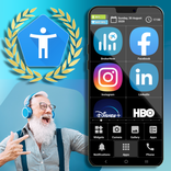 Oldery: Big Launcher App