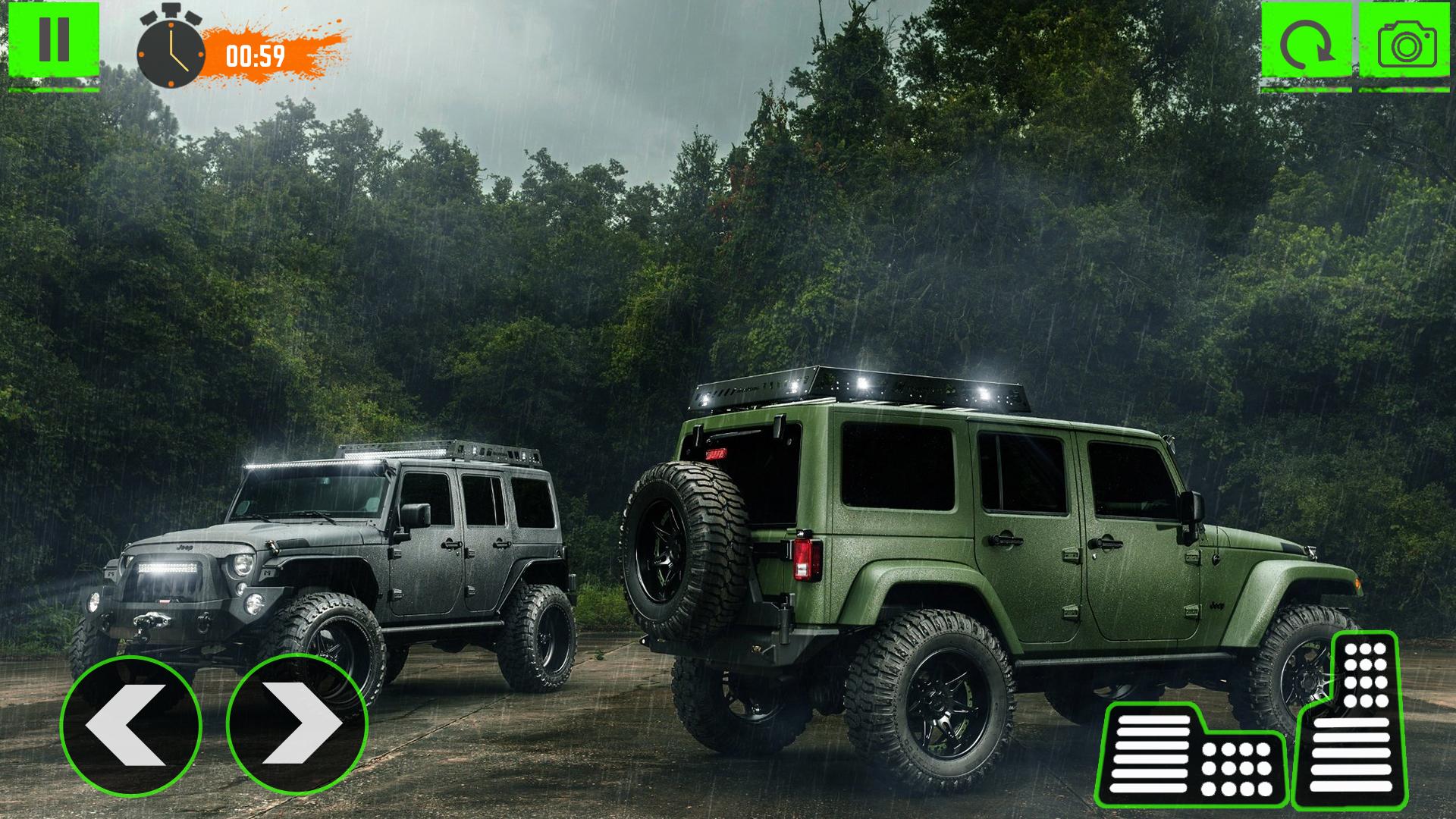 Jeep 4x4 горные