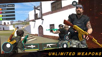 US Army Free Firing Battleground Survival Squad imagem de tela 1