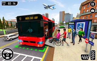 Modern City Coach Bus Simulator: Bus Driving Games poster