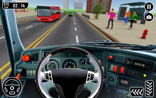 Modern City Coach Bus Simulator: Bus Driving Games captura de pantalla 1