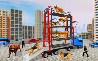 US Police Multi Level Animal Transporter Truck تصوير الشاشة 2