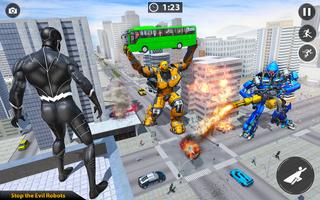 Super Light Speed Hero Robot Rescue Mission الملصق