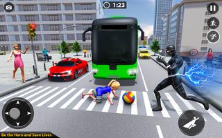 Super Light Speed Hero Robot Rescue Mission تصوير الشاشة 1