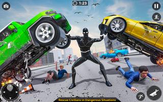 Super Light Speed Hero Robot Rescue Mission تصوير الشاشة 2