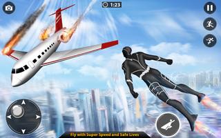 Super Light Speed Hero Robot Rescue Mission تصوير الشاشة 3