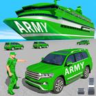 Army Car Transport Driving Sim アイコン