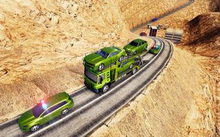 Army Car Transport Driving Sim تصوير الشاشة 2