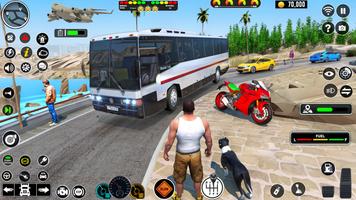 Coach Bus Driving : Bus Games পোস্টার