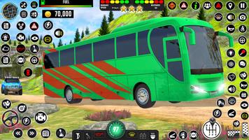 Coach Bus Driving : Bus Games 스크린샷 1