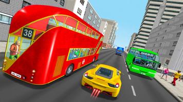 Coach Bus Driving : Bus Games capture d'écran 3