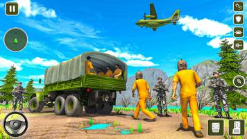 Prisoner Transport: Army Games capture d'écran 1