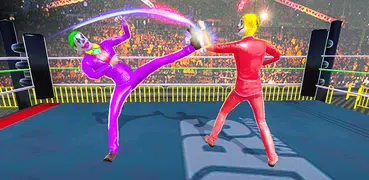 Real Killer Clown Ring Fighting
